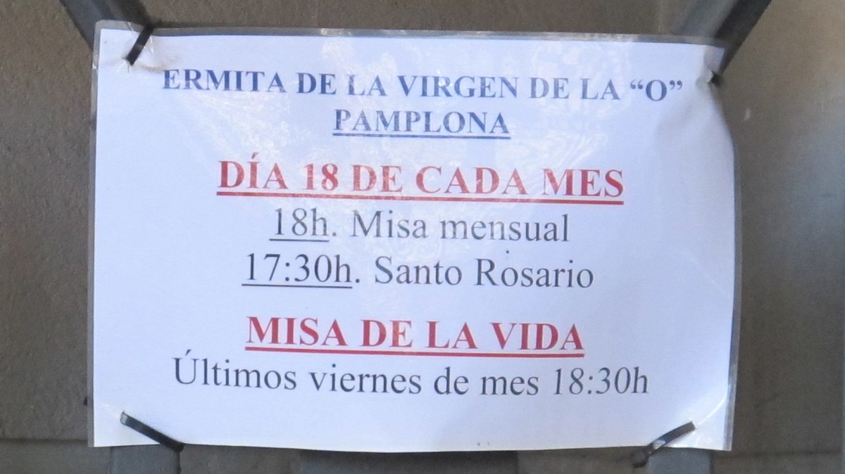 Nuestra Señora de O ermita, Iruñea