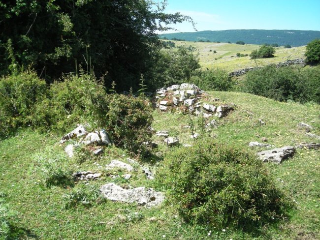 Medios  txabola tumularra