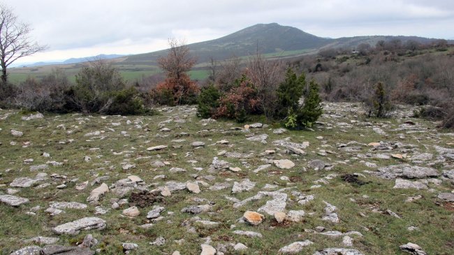 Larrola eraztun-tumulua, Azantza-Goñi